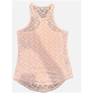 Victorias Secret- NWOT Women’s Pink Lace Racerback Top size XS
